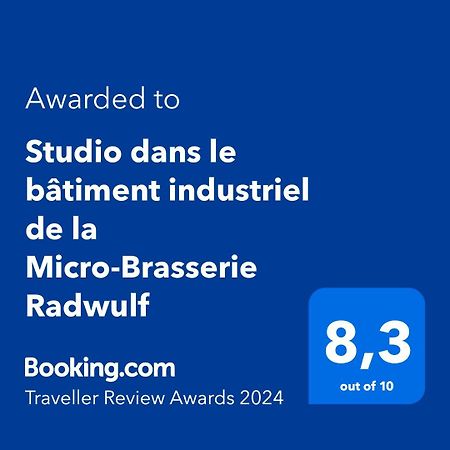 Апартаменты Studio Dans Le Batiment Industriel De La Micro-Brasserie Radwulf Vieux-Ferrette Экстерьер фото